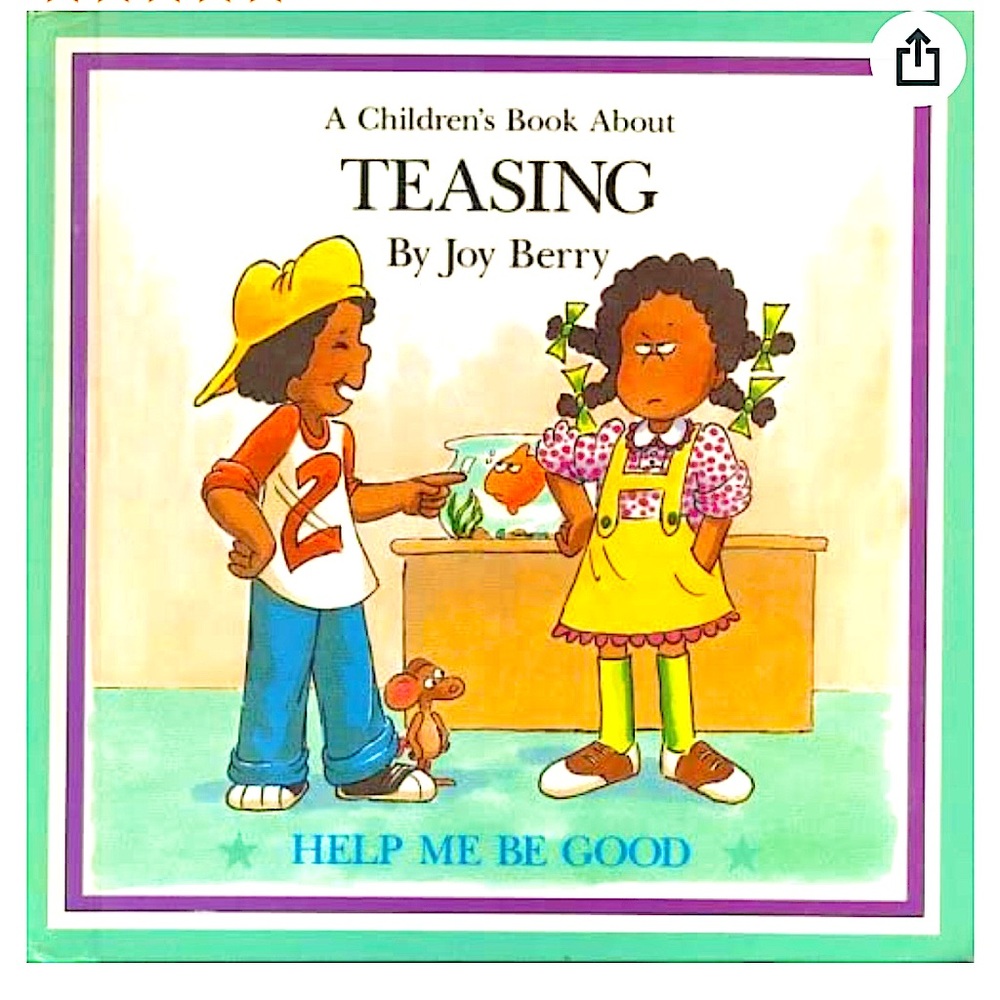 🌻4/$20 A Children’s Book About Teasing By Joy Berry